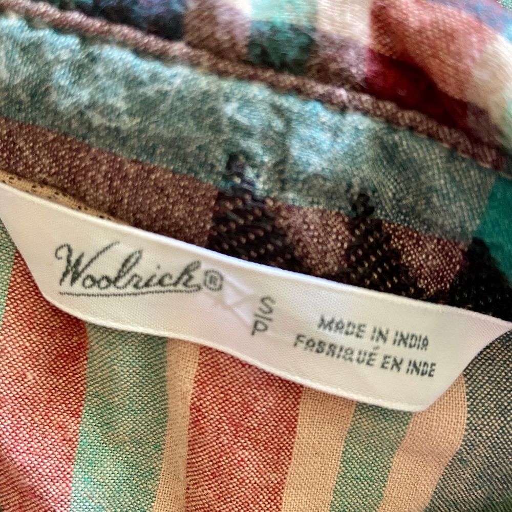 Woolrich Button Down Arrow Flannel - image 6